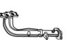 HONDA 18210S04E91 Exhaust Pipe